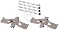 A.B.S. ZubehöRsatz Scheibenbremsbelag 1796Q FüR Vw Touareg 7L7 7LA 7P6 7L6 7P5