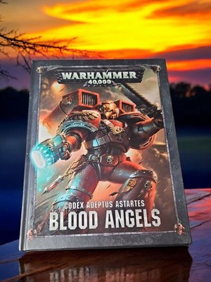  Warhammer 40000 CODEX ADEPTUS ASTARTES: BLOOD ANGELS Roleplaying RPG Book VG!!