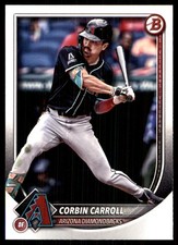 Corbin Carroll 2025 Bowman #96 Diamondbacks MLB READ FREE SHIPPING AutographDen