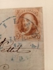 timbre US 5c benjamin Franklin