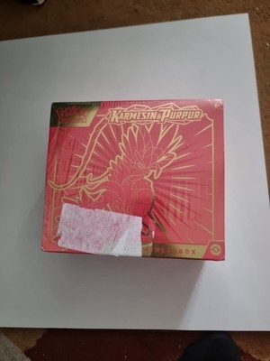 Pokémon Top-Trainer-Box Karmesin & Purpur Koraidon Neu & OVP Rot Gold Schwarz
