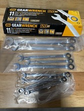 GearWrench 120XP 11-piece 1/4" to 3/4" Spline Straight Head 120-Teeth Ratcheting