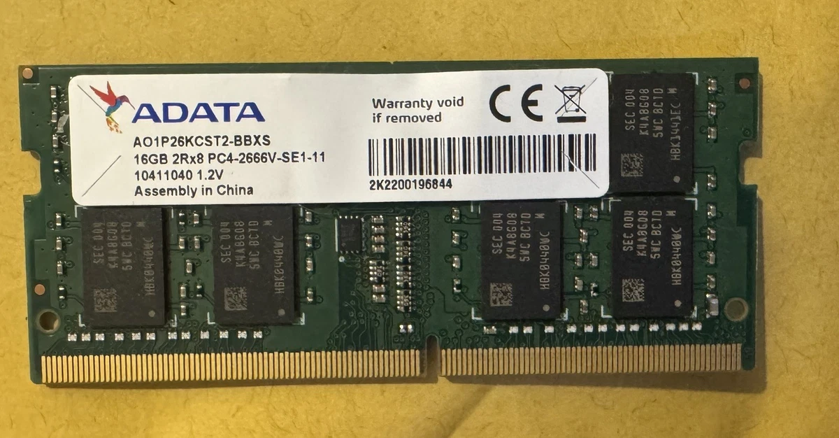 Team Group Elite SO-DIMM DDR4 2666 MHz 16 Go CL19