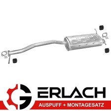 Auspuff für Kia Sportage 2.0 8V 16V 4x4 2650mm 94-96 Mittelschalldämpfer *794