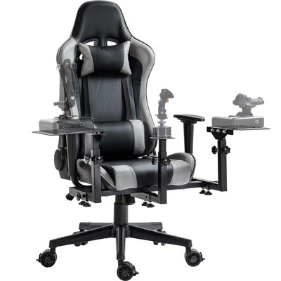 Flight Joystick Hotas Mount with Chair Adjustable Compatible with Thrustmaste...