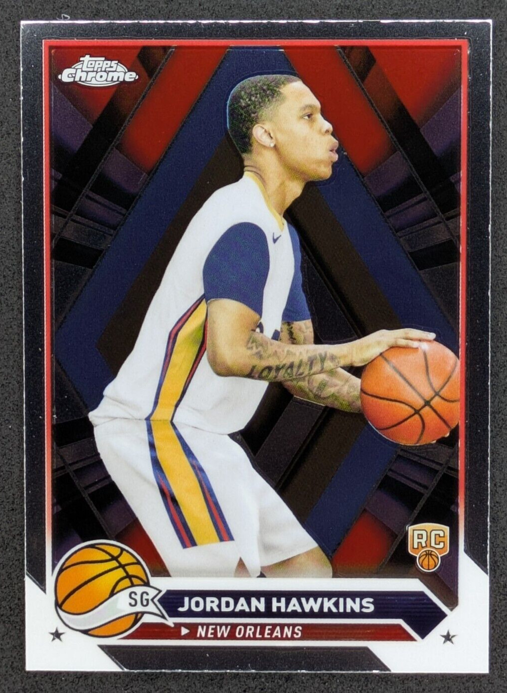 2023-24 Topps Chrome - #63 Jordan Hawkins (RC) Pelicans Rookie
