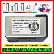 Uniden SDS100 Scanner Digital Handheld Lithium Ion Battery Replacement BT-954