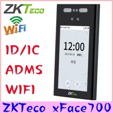 ZKTeco xFace700 Face Recognition Time Attendance Door Access Control System 7"