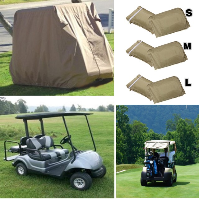 top 4 Passenger Golf Cart Cover Storage Waterproof 3 Size For Club Car