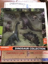 6Pc Realistic Dinosaur Wild Zoo Animal Model Figure Figurine Toy Collectible