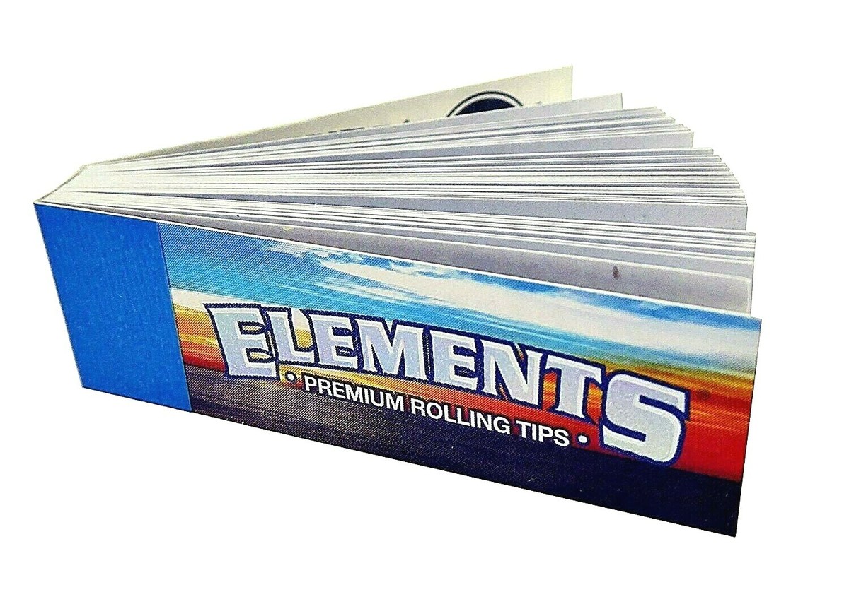 elements cigarette filters Elements Roll Up Filter Tips 50/Pk Chlorine/Chemical Free USA SHIPPED