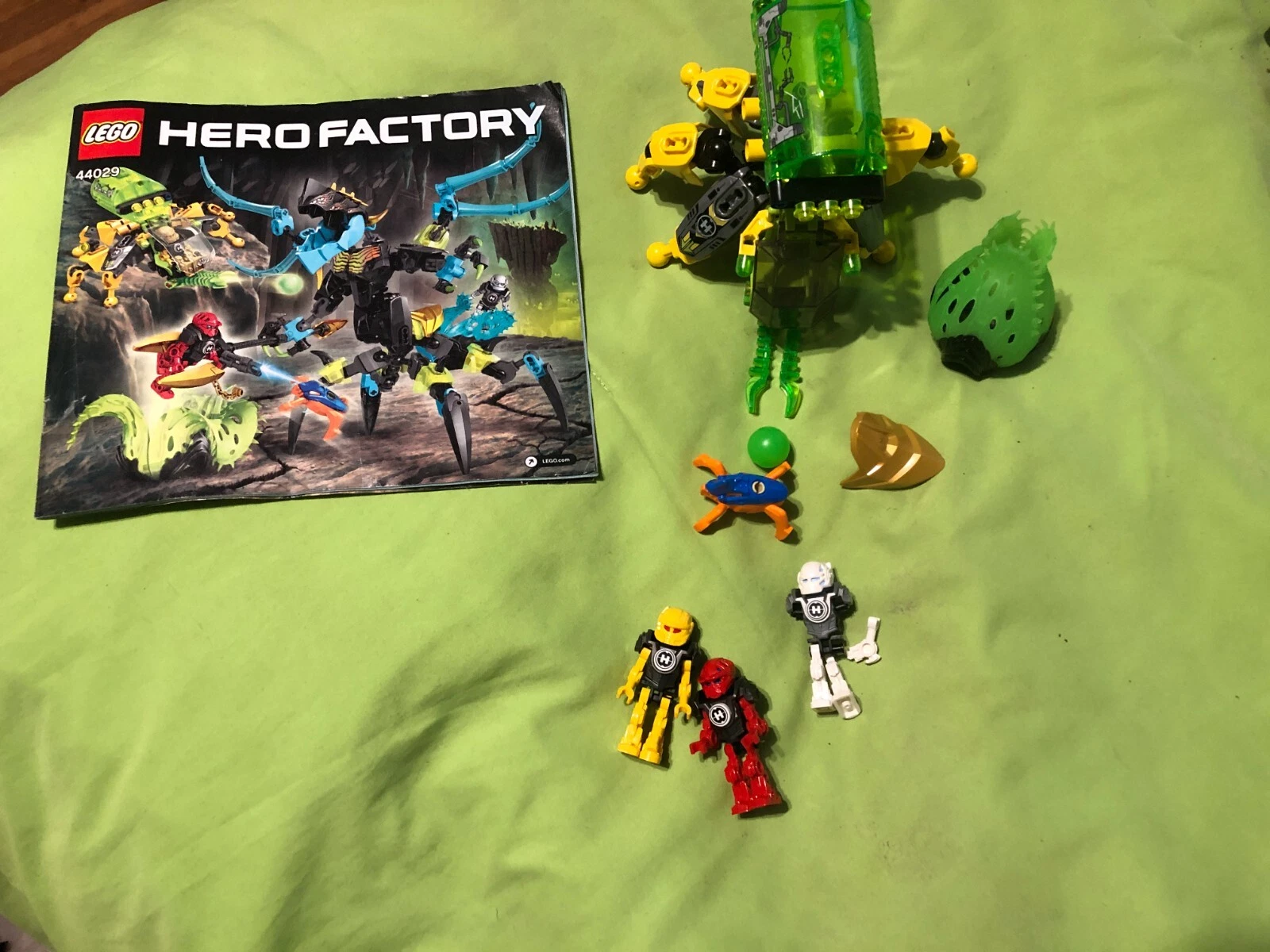 Lego 44029 partial set with manual and minifigures