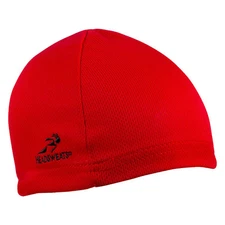 RED HEADSWEATS COOLMAX SKULL CAP CYCLING HELMET LINER BEANIE NEW