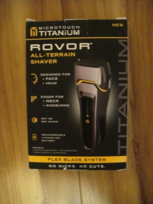 Microtouch Titanium Rovor All-Terrain Shaver for Face and Head
