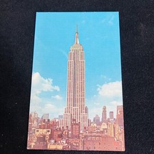 VTG‼ 1960's Empire State Building New York City NY Postcard • UNPOSTED‼