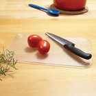 Acrylic Cutting Board, Silver _