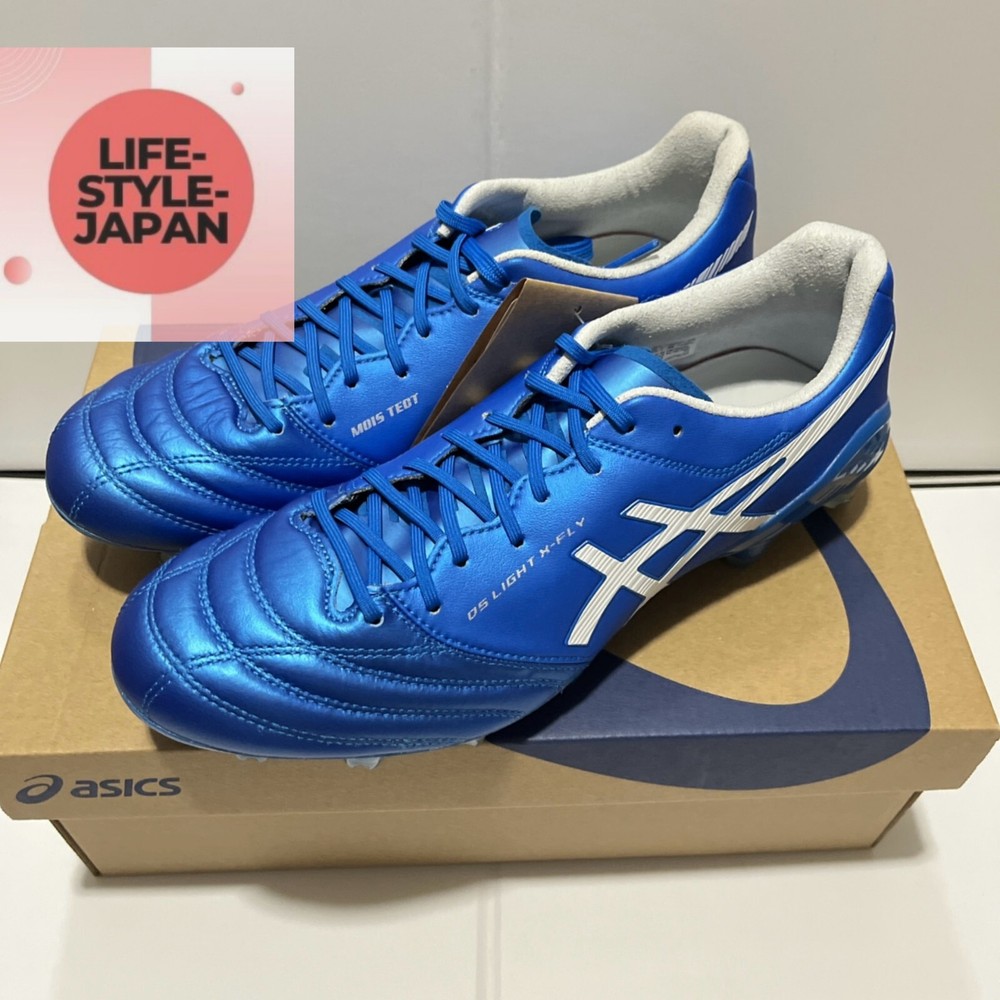 ASICS DS LIGHT X-FLY 5 1101A047 400 Directoire Blue/White Men Soccer Shoes