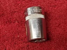 Indestro 1/2" Socket 1/2" Drive 8 Pt 1216S Made In USA #1