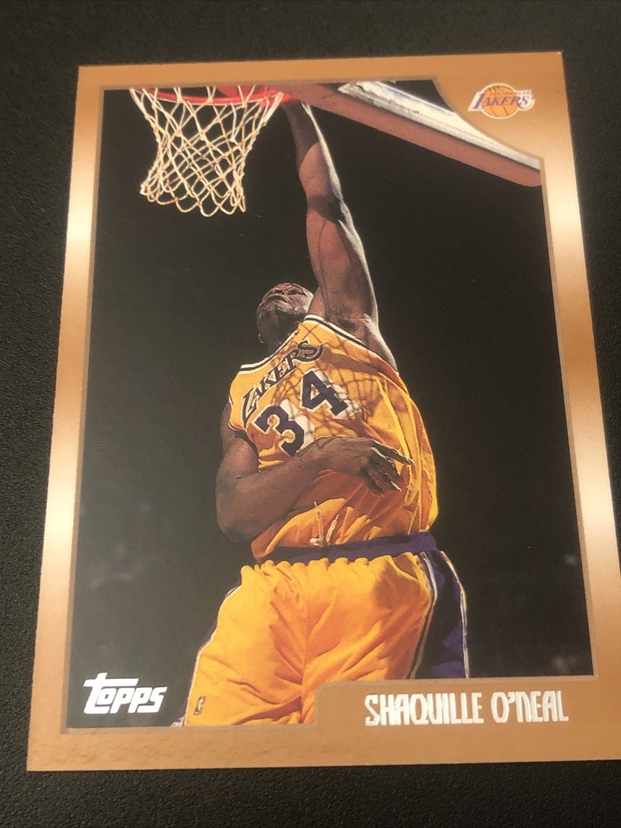 1998-99 Topps Shaquille O'Neal #175 | eBay