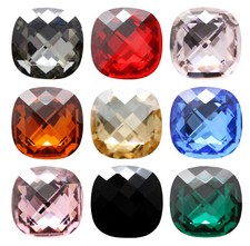 AUREA Crystals A4461 Classical Square Fancy Stones Crystals Rhinestones
