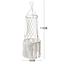 Pet Cat Hammock Swing Bed Bohemian Handwoven Tapestry Cotton Macrame for Home