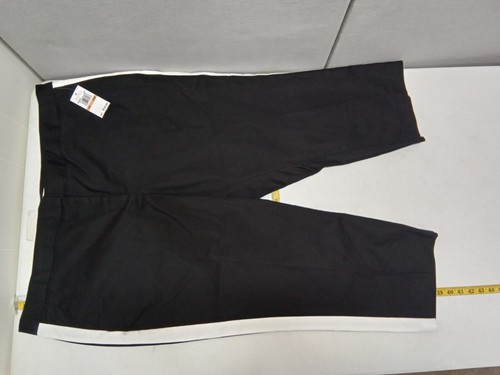 Michael Kors Women'S Plus Size Black Dress Pants W/White Stripe (Size 24W) Nwt - Picture 10 of 18