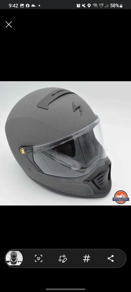 Scorpion exo hx1 talla XXXL se ajusta como un XXL nuevo Foto 2 de 2