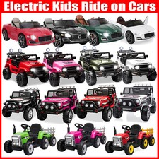 Kids Electric Ride On Truck 12V Power Battery Car w/ Remote Control MP3 Player