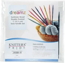 Knitter's Pride-Dreamz Double Pointed Needles Set 5", Socks Kit