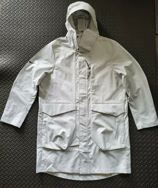 nike parka white
