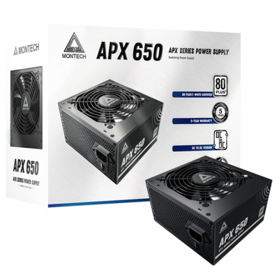 MONTECH APX 650W ATX12V DC-to-DC Power Supply