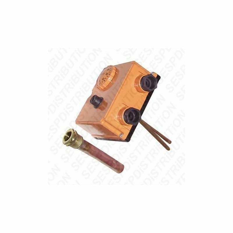 Thermostat IMIT TLSC 542714 /C à double bulbe pour régulation chaudière