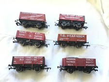 DAPOL OO GAUGE JOB LOT OF 6x PROMOTIONAL PRIVATE OWNER WAGONS - UNBOXED - READ !