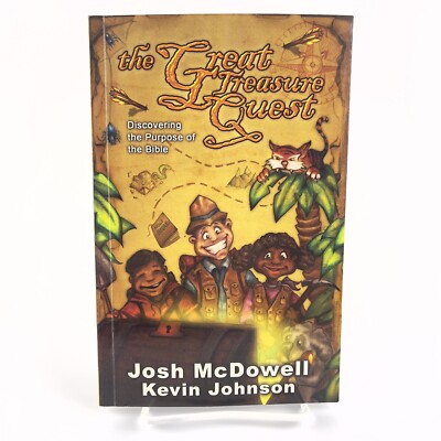 The Great Treasure Quest by Josh McDowell Paperback Discovering The Purpose.....