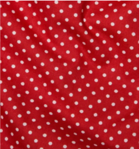 3mm Polka Dot 100% Cotton Fabric Rose & Hubble Material Crafts Sewing Clothing - Picture 7 of 8