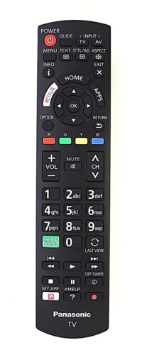 Genuine Panasonic Remote Control for TX-40DXU601 TX40DXU601 40" LED TV - Picture 1 of 3