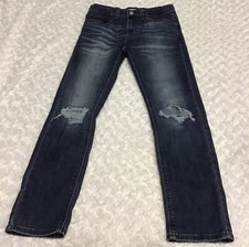 Levi Strauss Signature Girls Distressed Slim Jeans Size 12 BIN AQ 