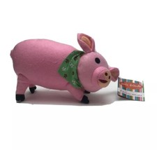 FAO Schwarz Exclusive Gem's Friends Plush Stuffed Animal Matlida The Pink Pig