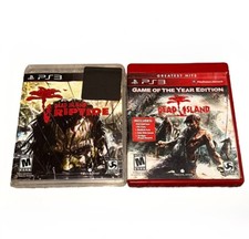 PS3 Dead Island Game of the Year Edition & Dead Island Riptide BUNDLE Playstaion