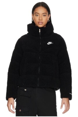 Sz L Nike Sportswear Womens Therma-FIT City Series Downfill Sherpa Fleece Jacket