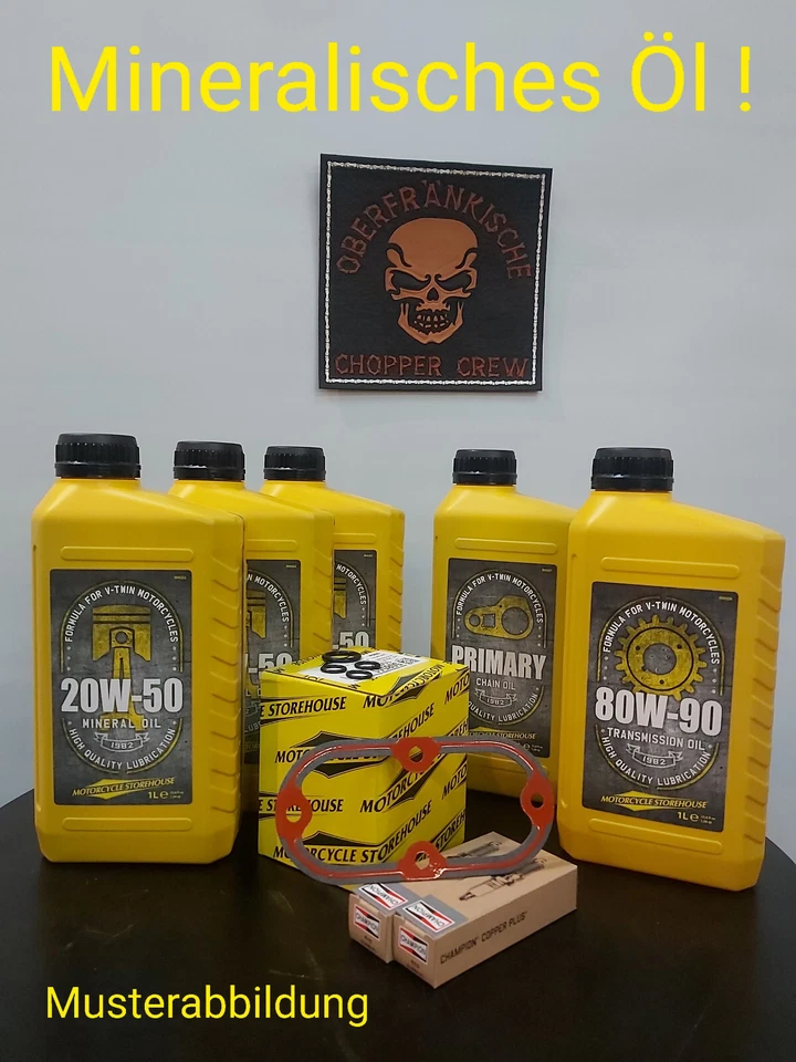 MCS Harley Servicekit 20W50 Softail Street Glide Dyna Sportster GP8,30€/L #501