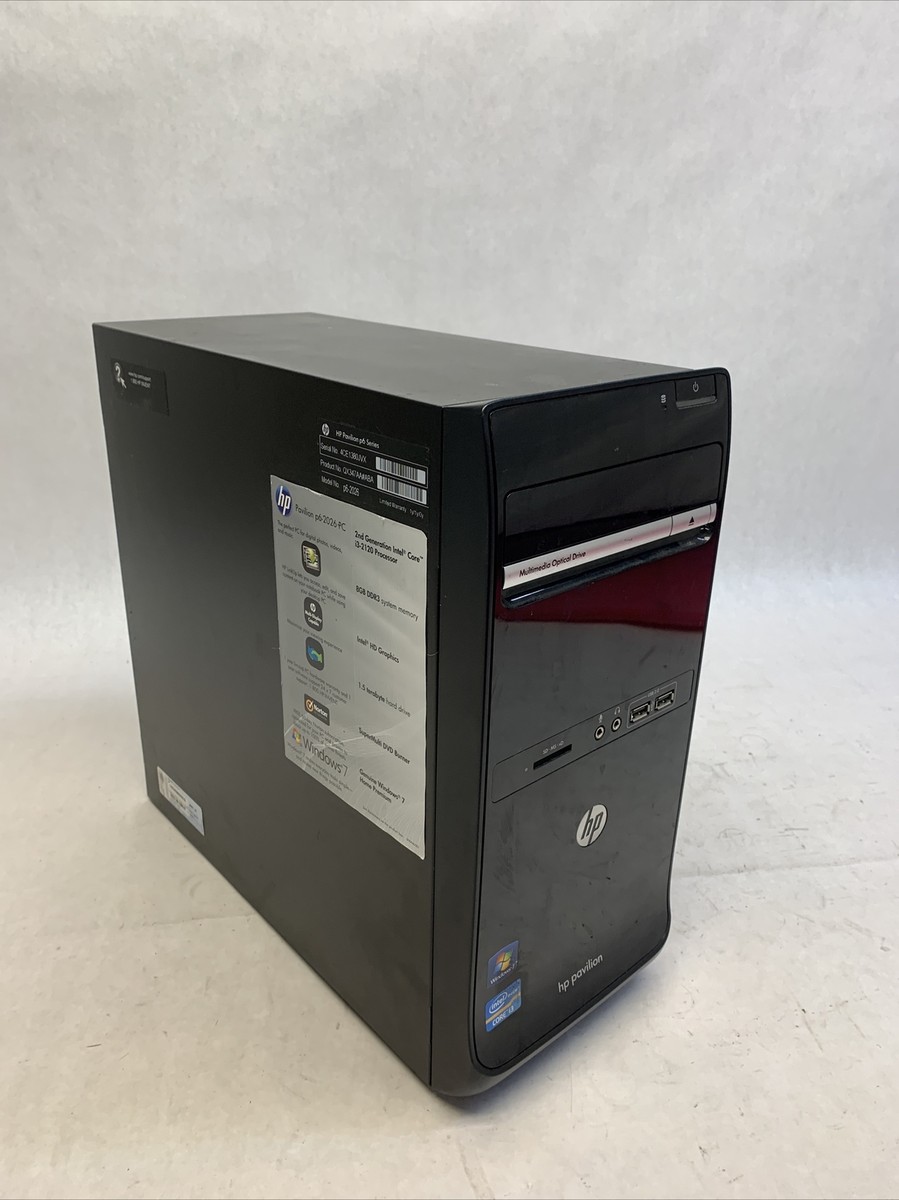 HP Pavilion P6-2171JP Core i7 3770 3.40GHz 8GB 1TB DVDS