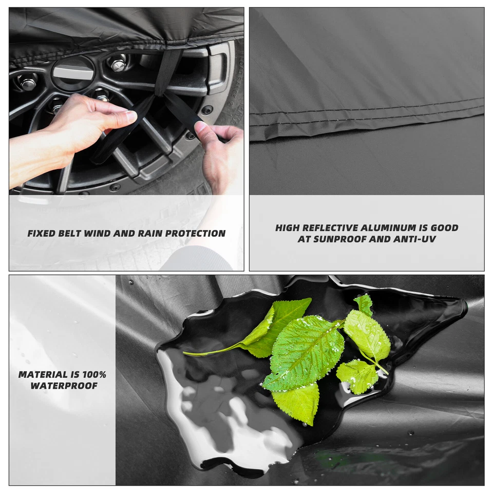 Cubierta protectora impermeable para todo tipo de clima para camioneta Dodge D100 D150 Foto 4 de 4