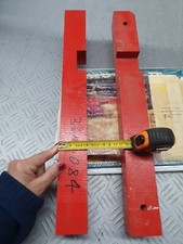 CICORIA 3607084 Coppia slitte guida legno Pressa raccoglitrice 36.07.084 L 47