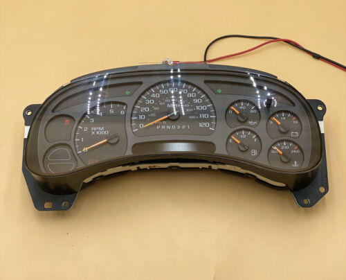 2003- 2006 CHEVY SILVERADO SIERRA TAHOE YUKON INSTRUMENT CLUSTER SPEEDOMETER OEM - Picture 1 of 6