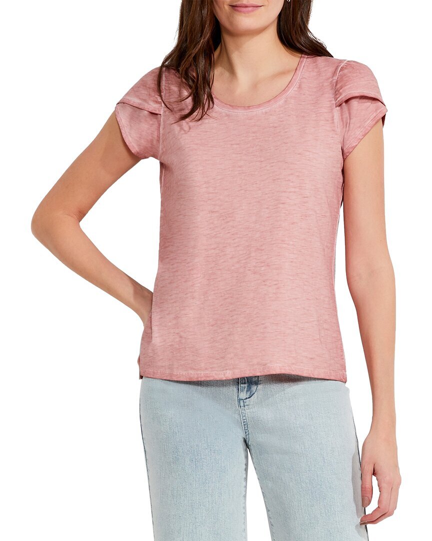 Женская футболка с круглым вырезом и рукавом-тюльпаном Nic+Zoe Tulip