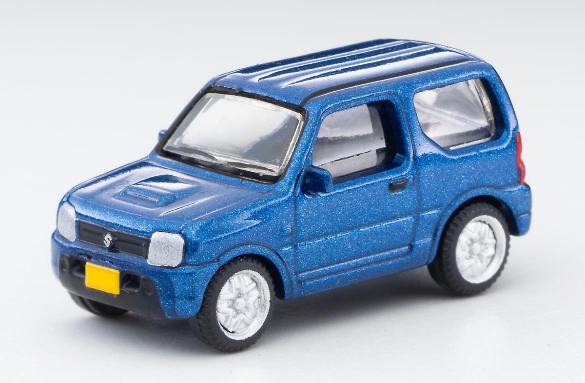 Tomytec 323686 Car-Collection 4x Honda/Suzuki blau 1:150 Spur N