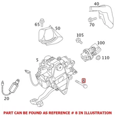 Genuine OEM Steering Gear Box Bolt 1409906101 For Mercedes
