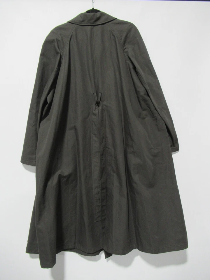 Lemaire Grey Linen Trench Coat Raven 993 Europe 36, US 4, UK 8 *NWT* - Image 3 of 4