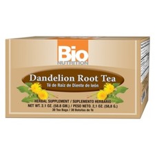 Dandelion Root tea 30 Bags By Bio Nutrition Inc
